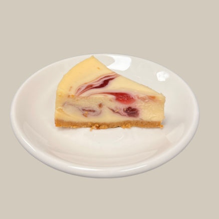 Strawberry Swirl Cheesecake